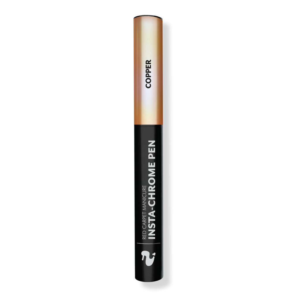 Red Carpet Manicure Insta-chrome Nail Art Pen For Gel Polish - Copper Chrome