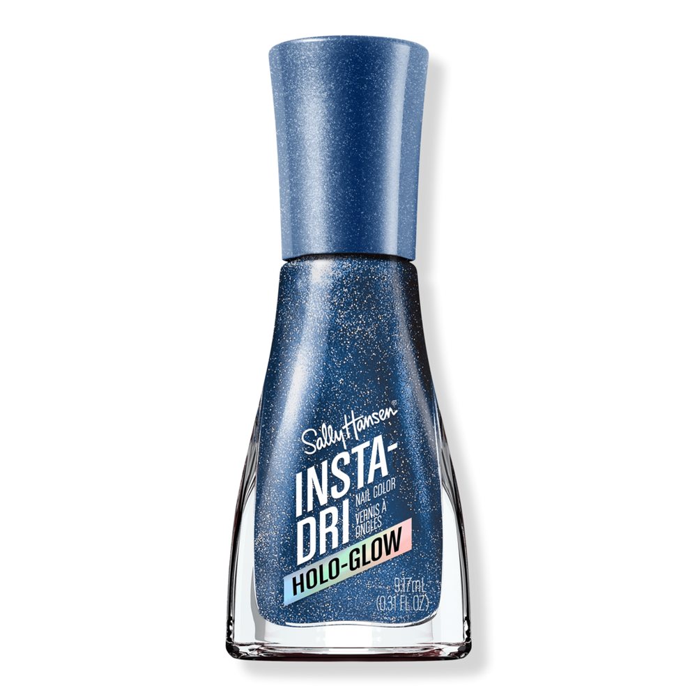 Sally Hansen Insta-dri Nail Polish, Blues/greens - Holo-back