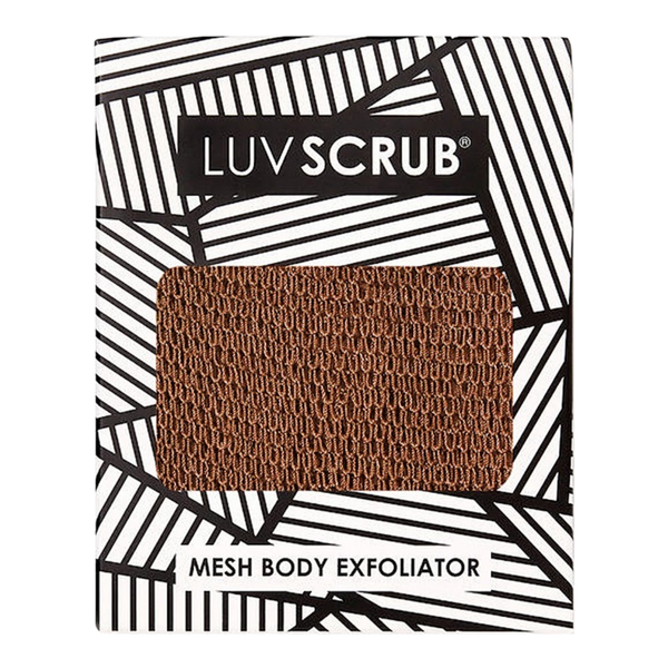 LUV SCRUB Mesh Body Exfoliator - Au Naturel #2