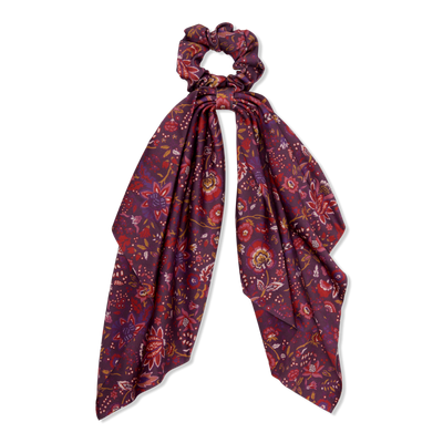 Wet Brush Reclaimed Boho Scarf Bow Scrunchie