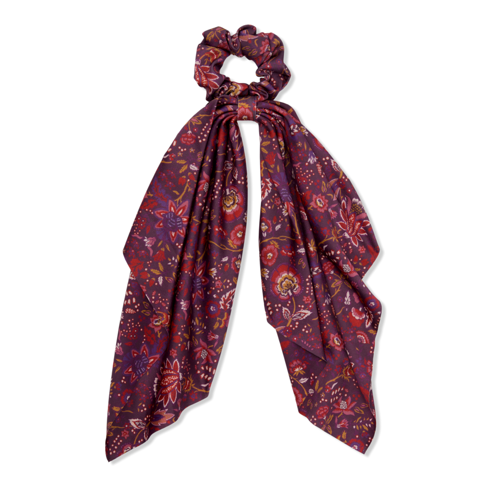 Wet Brush Reclaimed Boho Scarf Bow Scrunchie