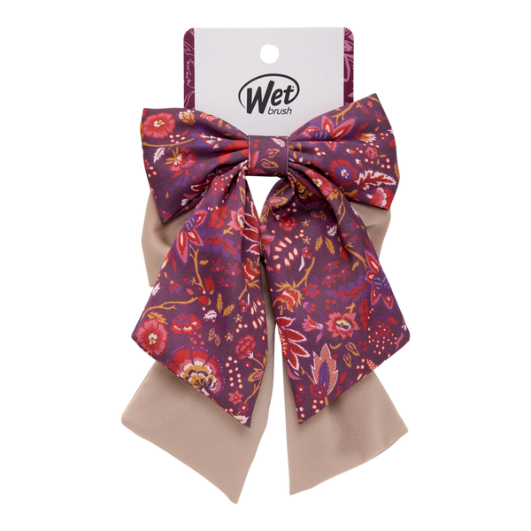 Wet Brush Reclaimed Boho Satin Bow Clips #2