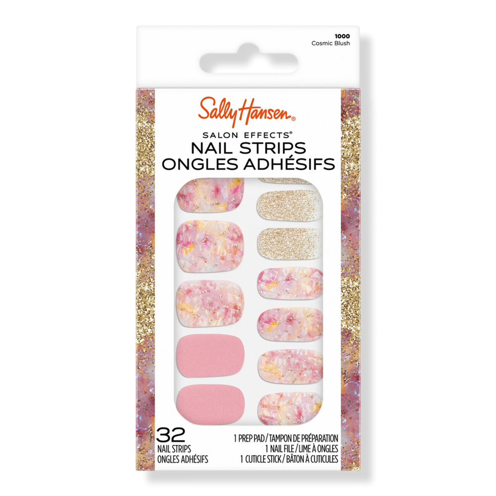 Sally Hansen Salon Effects Nail Strips - Cosmic Blush