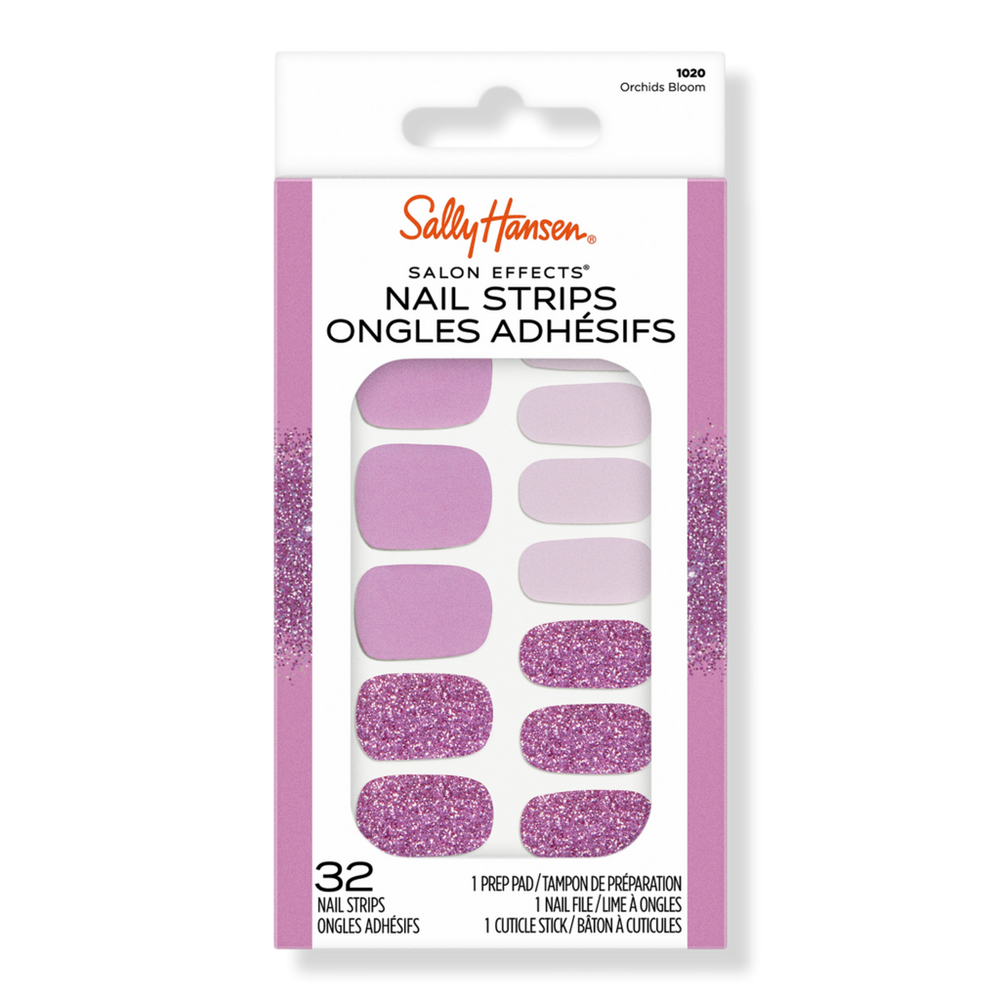 Sally Hansen Salon Effects Nail Strips - Orchids Bloom