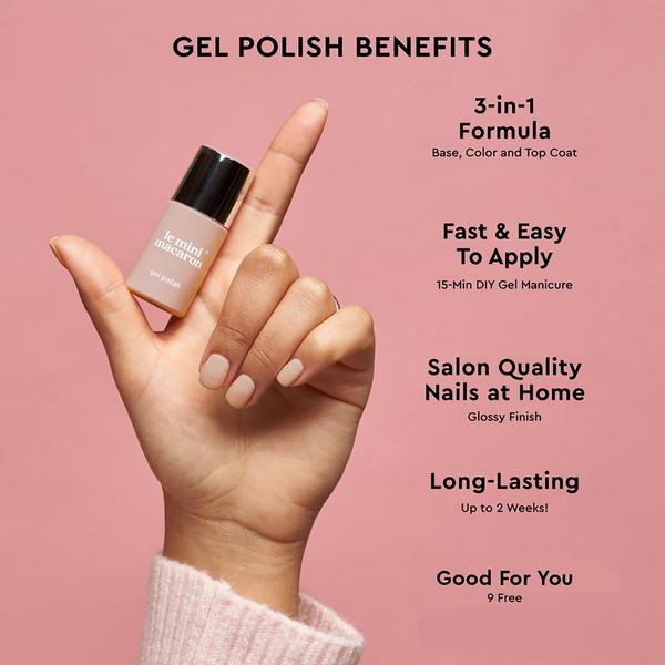 Le Mini Macaron 1-Step DIY Glossy Gel Manicure Kit #7