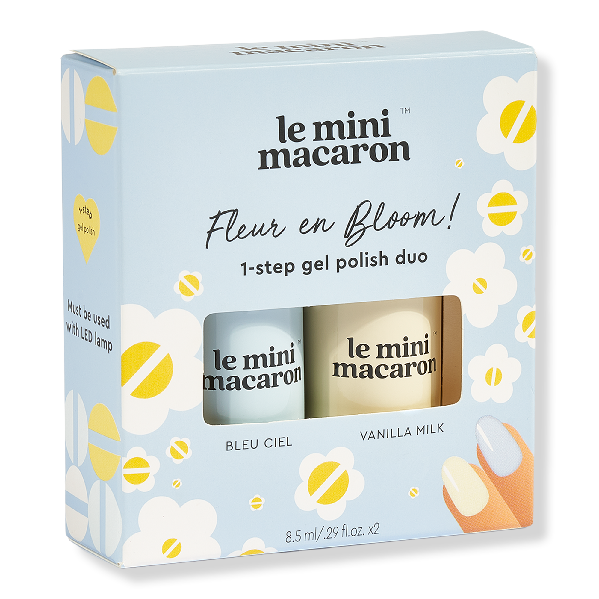 Le Mini Macaron Fleur en Bloom - Gel Polish Duo #1