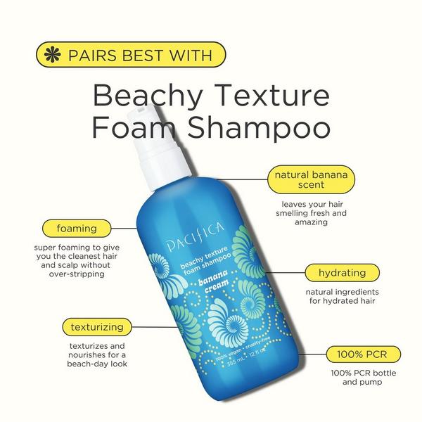 Pacifica Banana Cream Beachy Texture Cream Conditioner #4