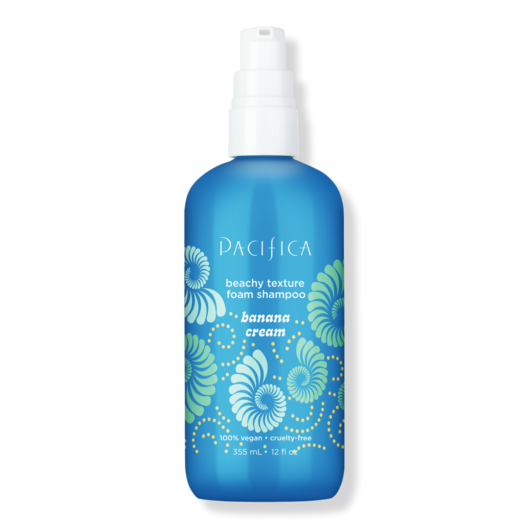 Pacifica Banana Cream Beachy Texture Foam Shampoo #1
