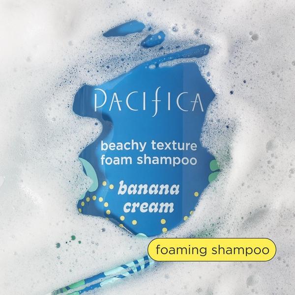 Pacifica Banana Cream Beachy Texture Foam Shampoo #5