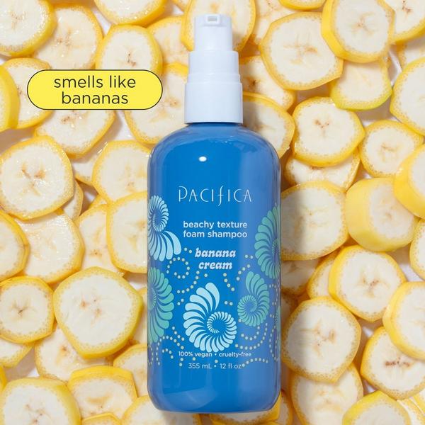 Pacifica Banana Cream Beachy Texture Foam Shampoo #6