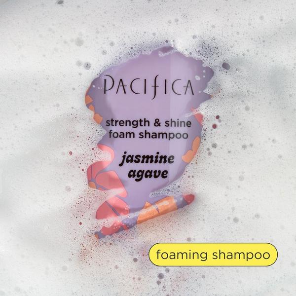 Pacifica Jasmine Agave Strength + Shine Foaming Shampoo #4