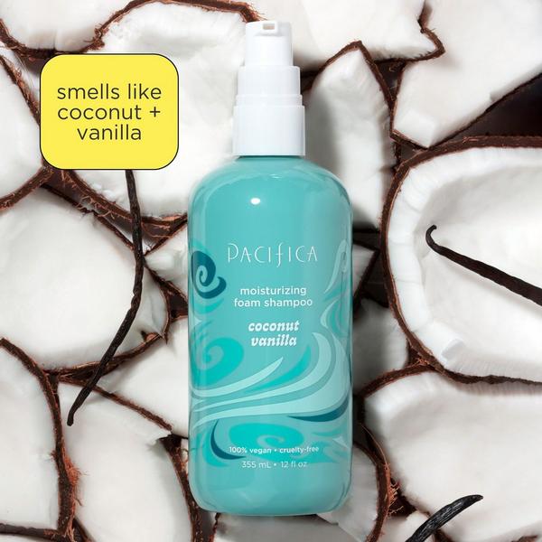 Pacifica Coconut Vanilla Moisturizing Foam Shampoo #4