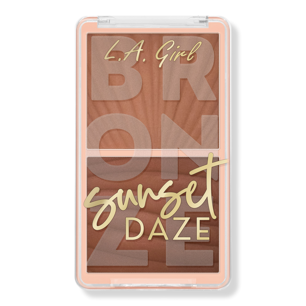 L.a. Girl Sunset Daze Matte Duo Bronzer - Sunset Daze