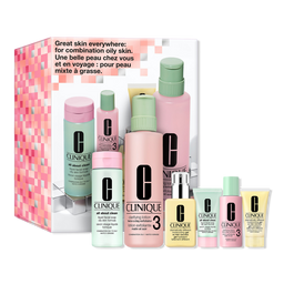 Clinique Great Skin Everywhere Skin Care Gift Set for Oily & Combination Skin Types