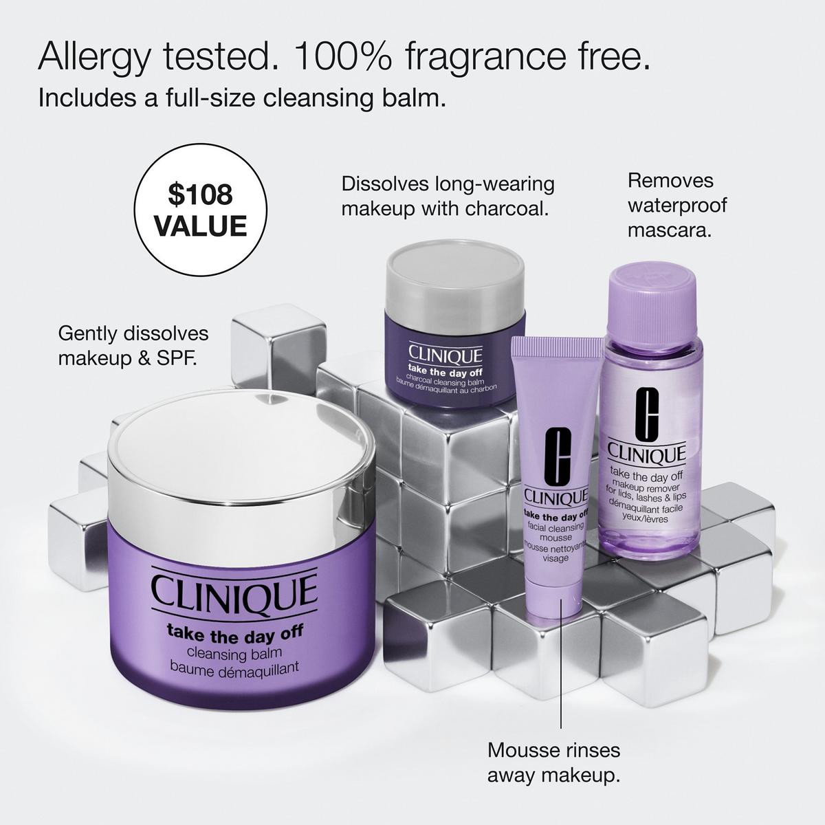 Clinique Take good It All Off Makeup Remover Set