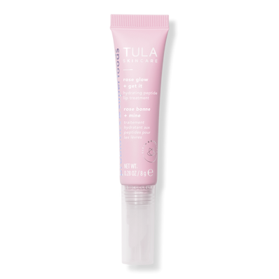 TULA Rose Glow + Get It Hydrating Peptide Lip Treatment