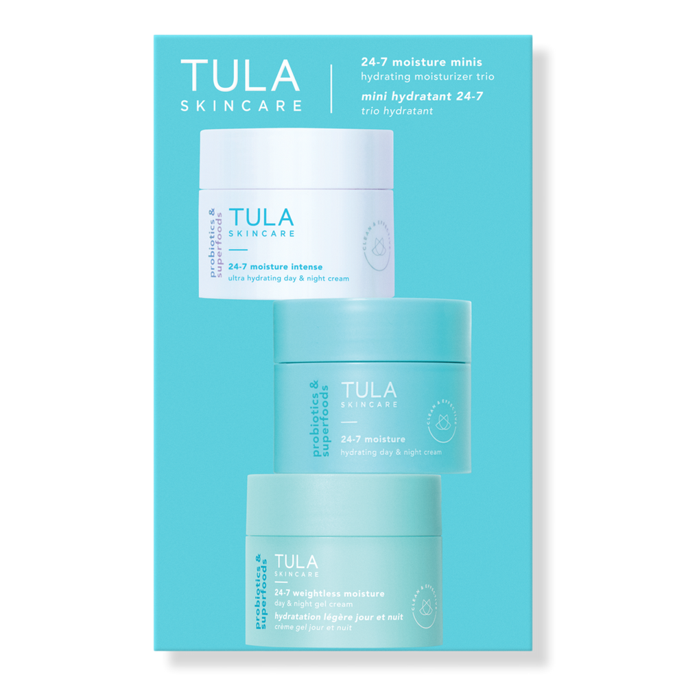 TULA 24-7 Moisture Minis Hydrating Moisturizer Trio