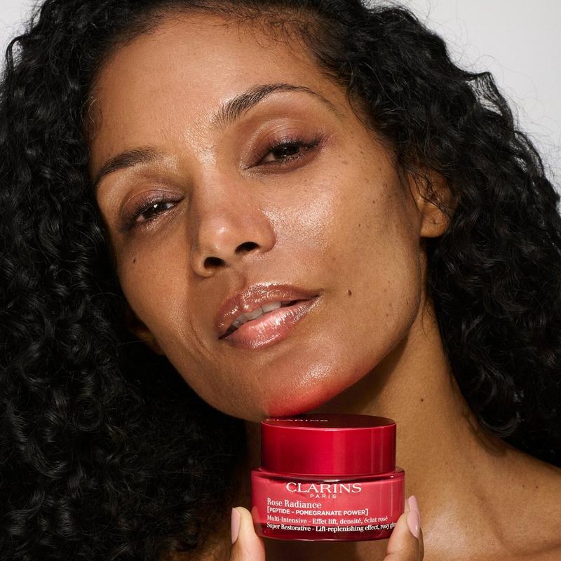 Clarins - Super Restorative Rose Radiance Peptide Face Moisturizer