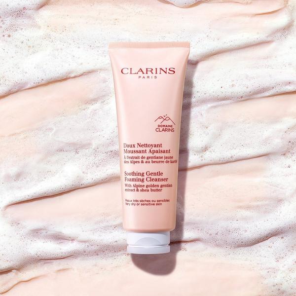 Clarins Soothing Gentle Foaming Face Cleanser #3