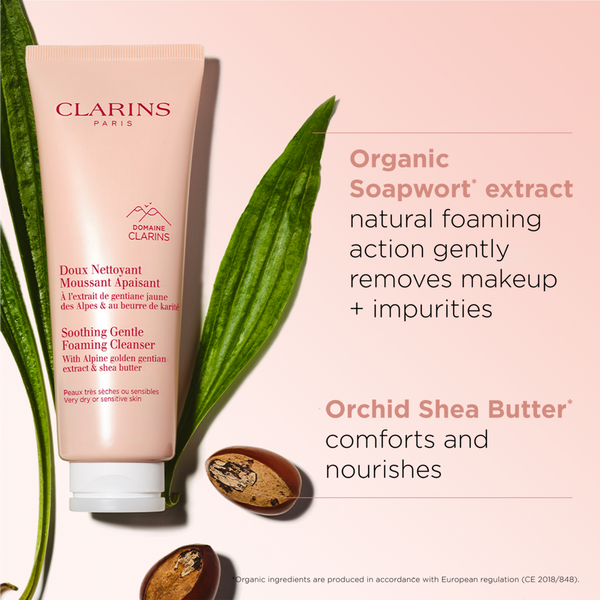 Clarins Soothing Gentle Foaming Face Cleanser #4