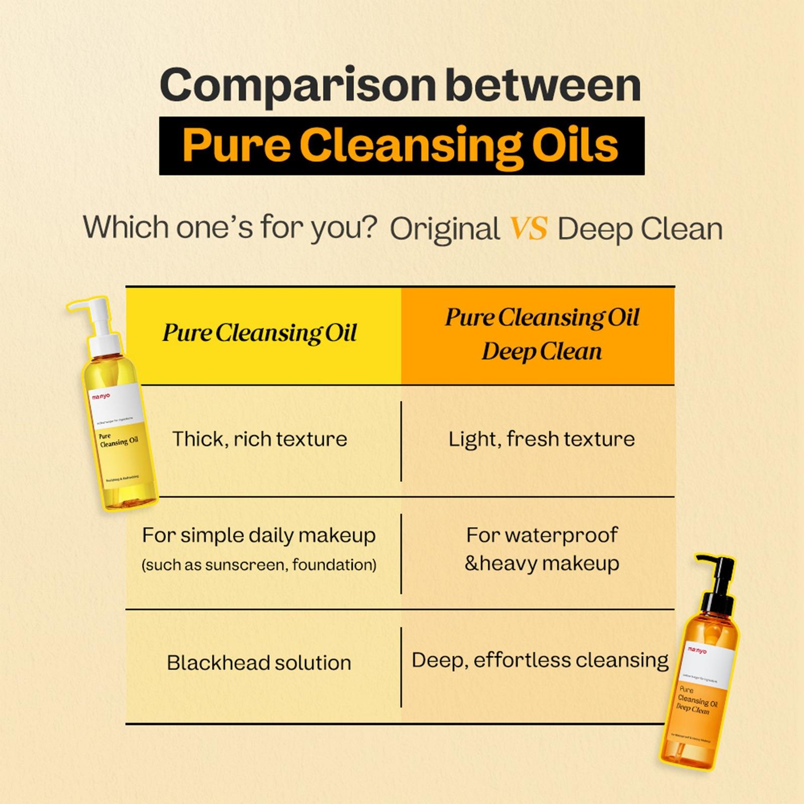 Pure Cleansing Oil Deep Clean