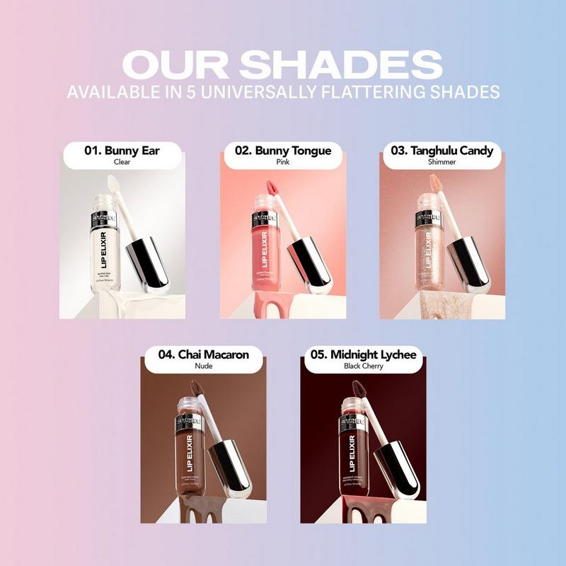 SACHEU - Tanghulu Candy Lip Glaze Elixir 3-in-1 Balm + Oil + Gloss