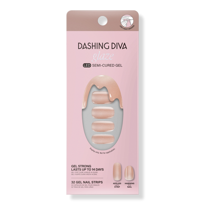 Dashing Diva Ring the Alarm Glaze Semi-Cured Gel Art