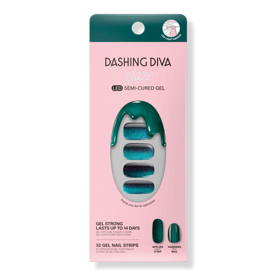 Dashing Diva Stone Cold Glaze Semi-Cured Gel Art
