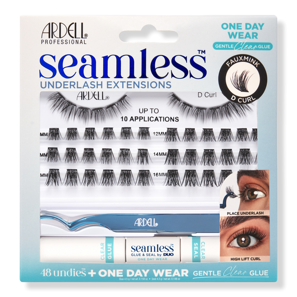 Ardell Seamless One Day Underlash Extension Kit – Faux Mink D Curl #1