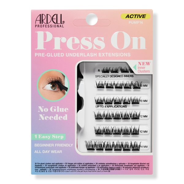 Ardell Active Press On Pre-Glued Underlash Extensions #1