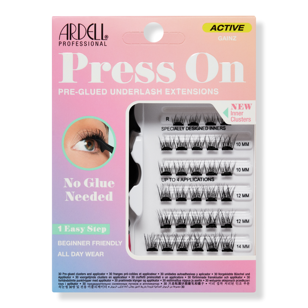 Ardell Active Press On Pre-glued Underlash Extensions - Gainz