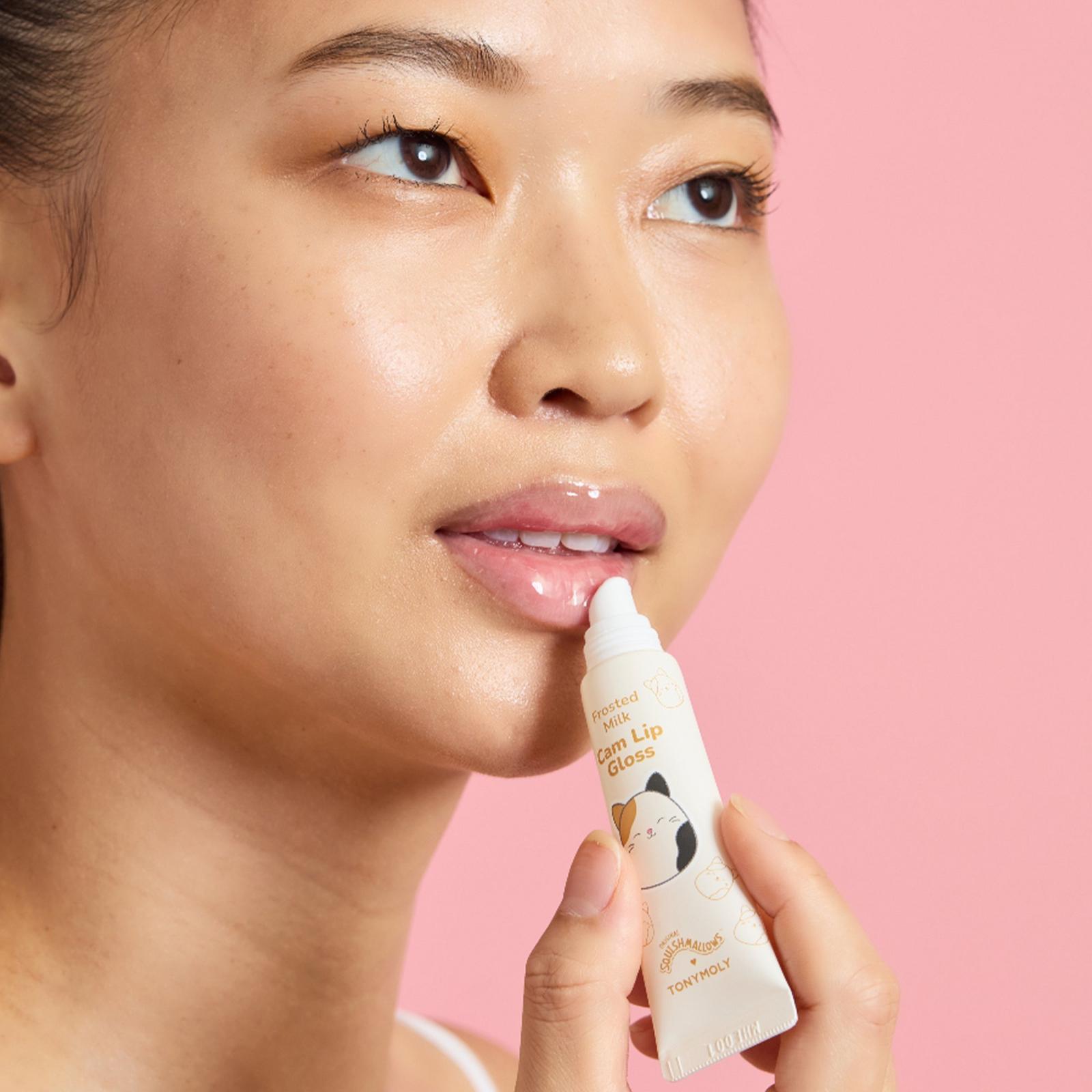 Squishmallows Key Chain High Shine Lip Gloss - Coconut