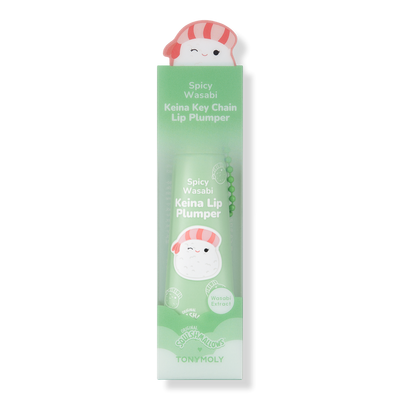 TONYMOLY Squishmallows Keina Spicy Wasabi Key Chain Lip Plumper