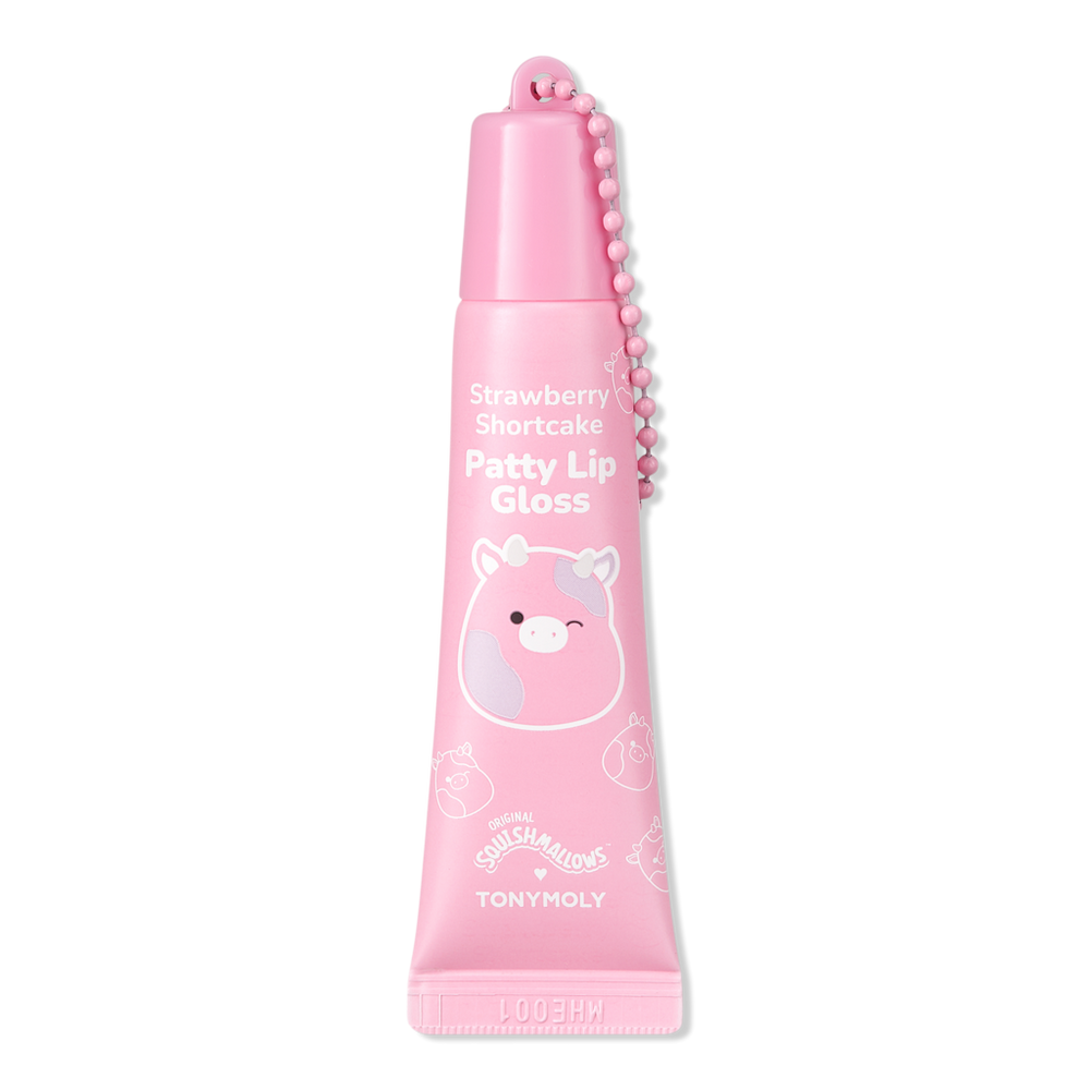 Tonymoly Squishmallows Key Chain High Shine Lip Gloss - Patty Strawberry Shortcake