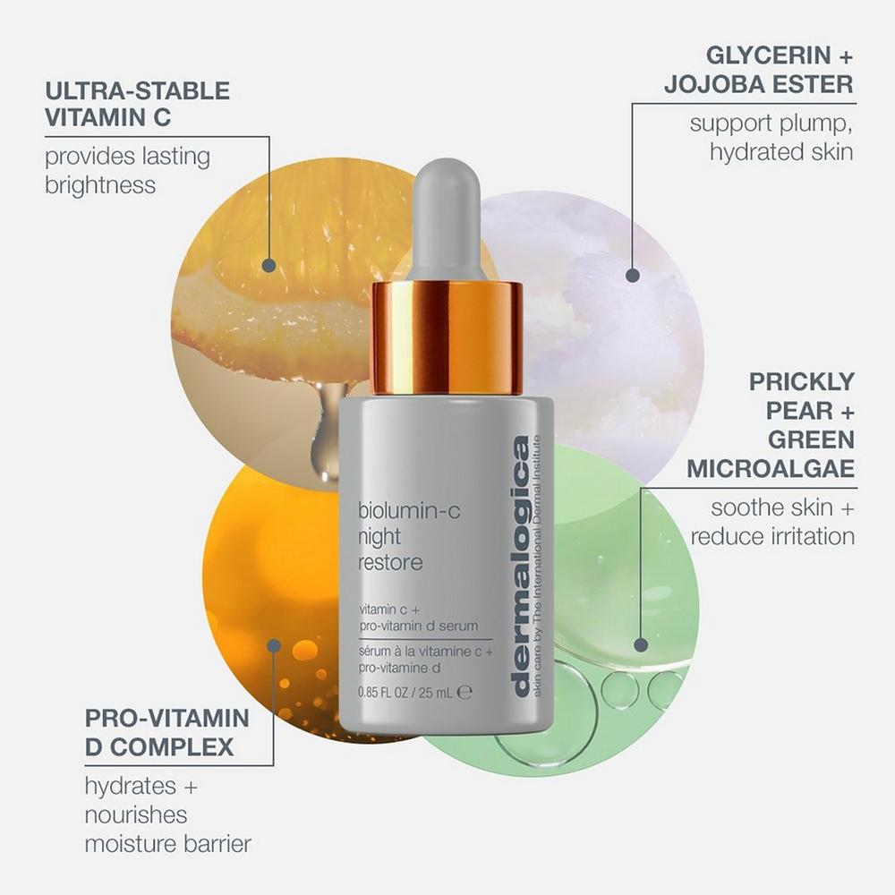 BioLumin-C Night Restore with Vitamin C + Pro-Vitamin D Complex