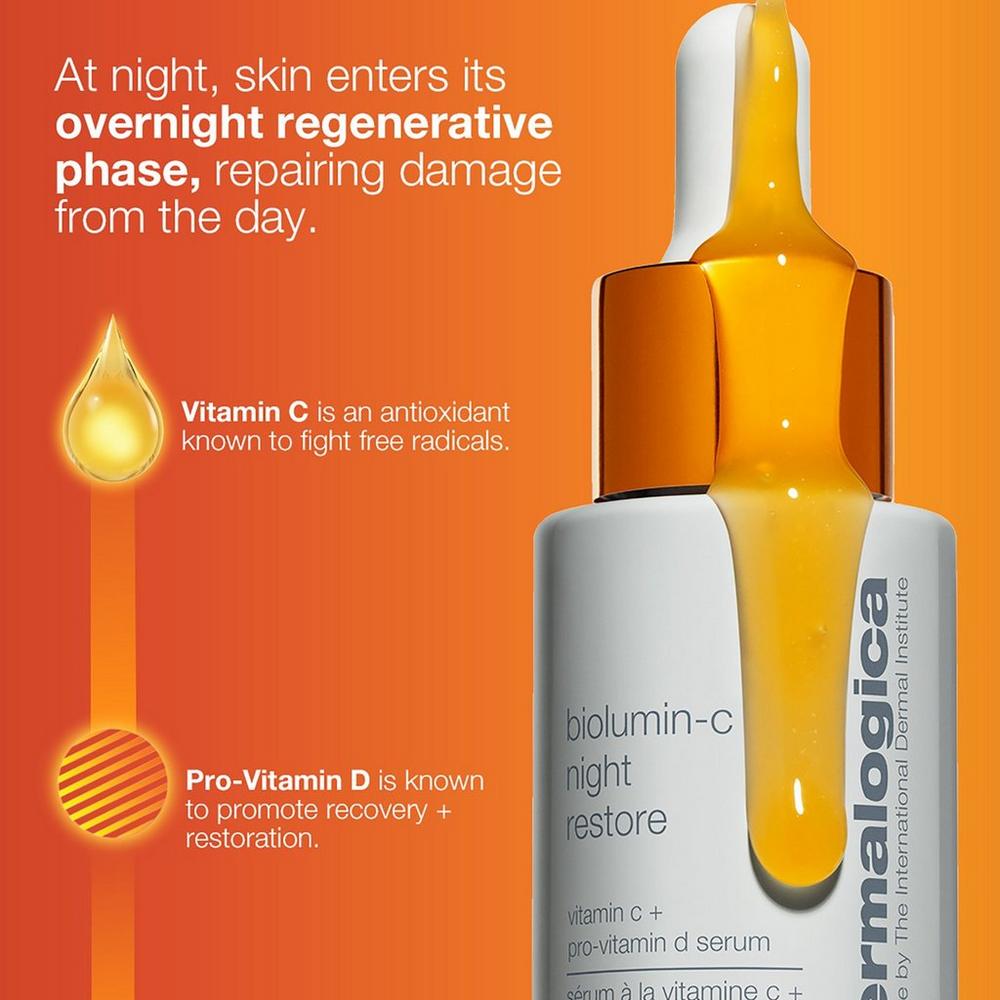 BioLumin-C Night Restore with Vitamin C + Pro-Vitamin D Complex