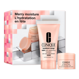 Clinique Merry Moisture Moisturizer + Eye Cream Skincare Holiday Gift Set