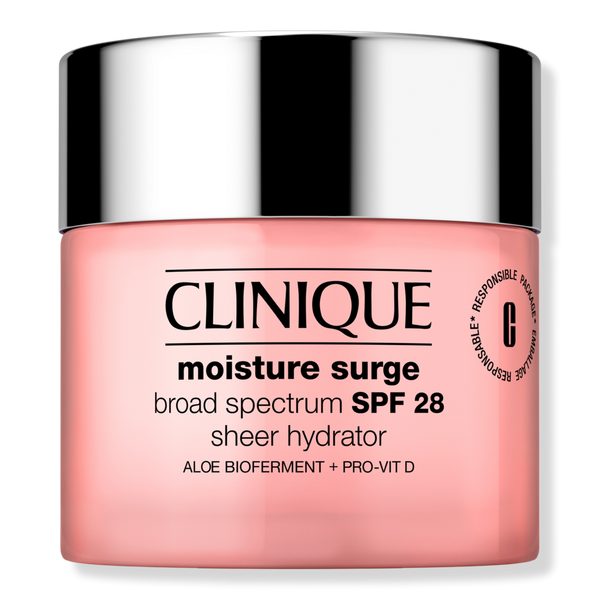 Clinique Moisture Surge Broad Spectrum SPF 28 Sheer Hydrator Moisturizer #1