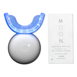 Moon Platinum Pro Glow LED Teeth Whitening Device Triple Light