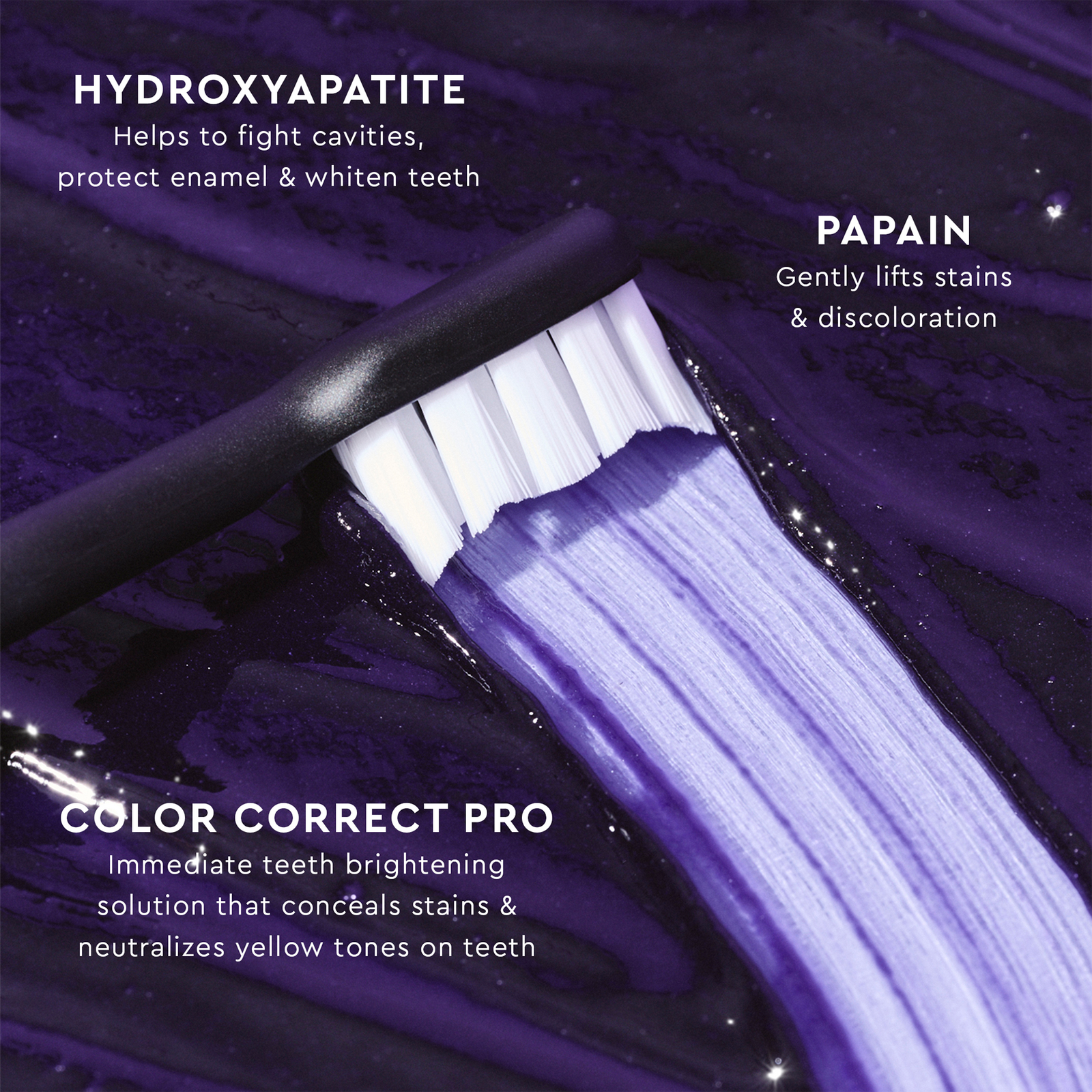 Purple Color Corrector Toothpaste