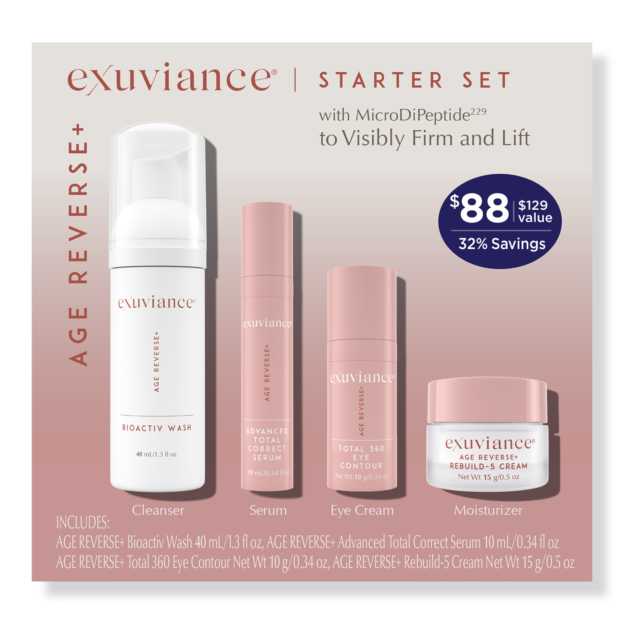 Exuviance AGE REVERSE+ Starter Set #1