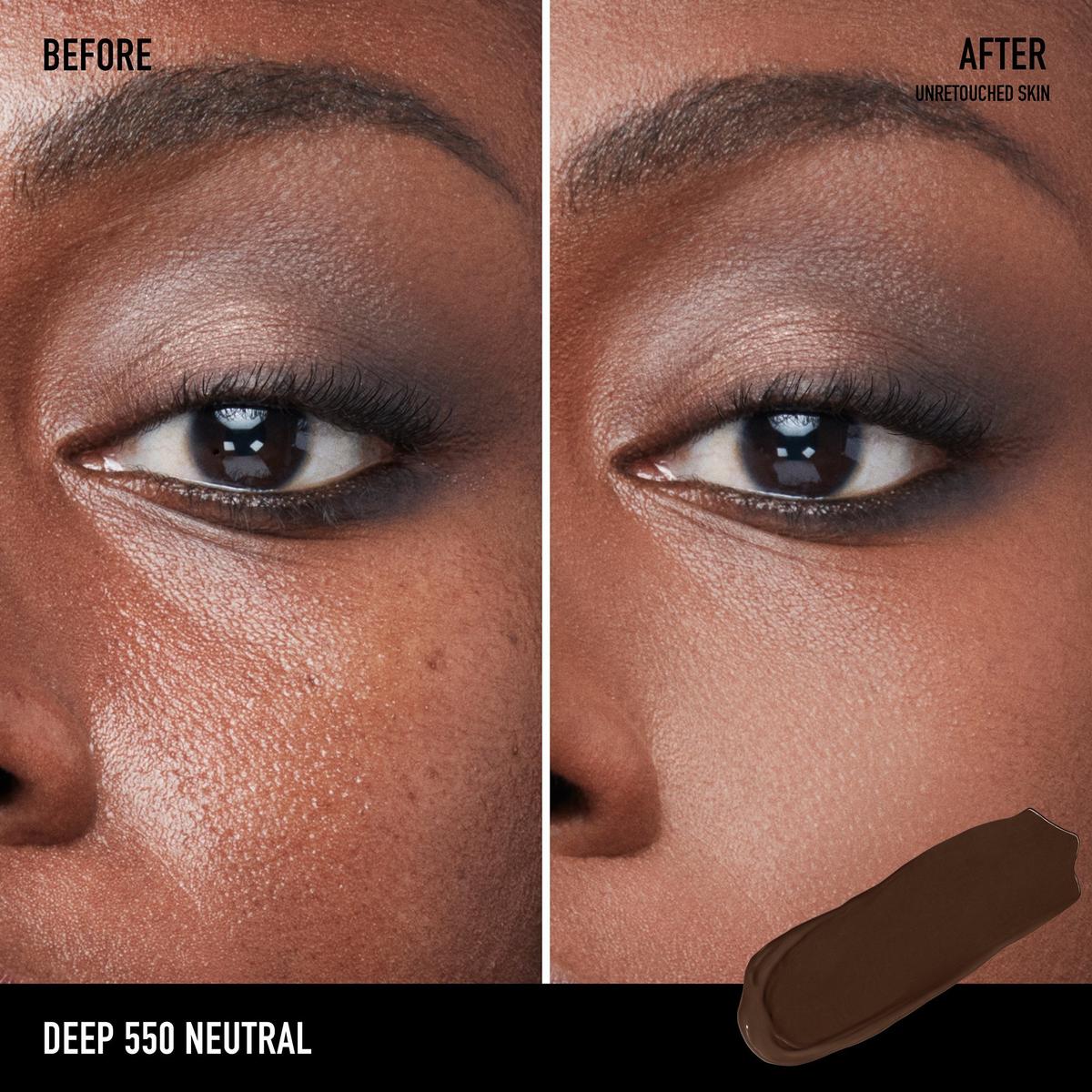 BAREPRO 16HR All Over Skin-Perfecting Matte Concealer Mineral SPF 25 - Deep 550 Neutral​