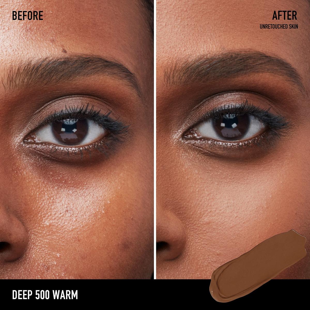 BAREPRO 16HR All Over Skin-Perfecting Matte Concealer Mineral SPF 25 - Deep 500 Warm​