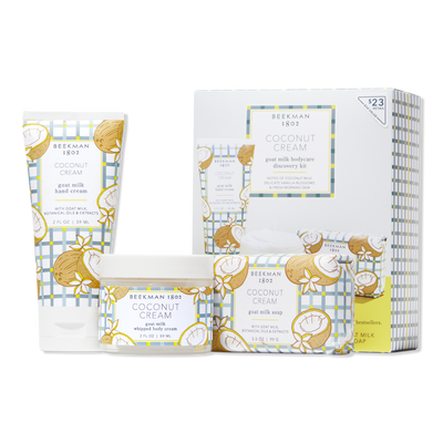 Beekman 1802 Coconut Cream Goat Milk Bodycare Discovery Kit