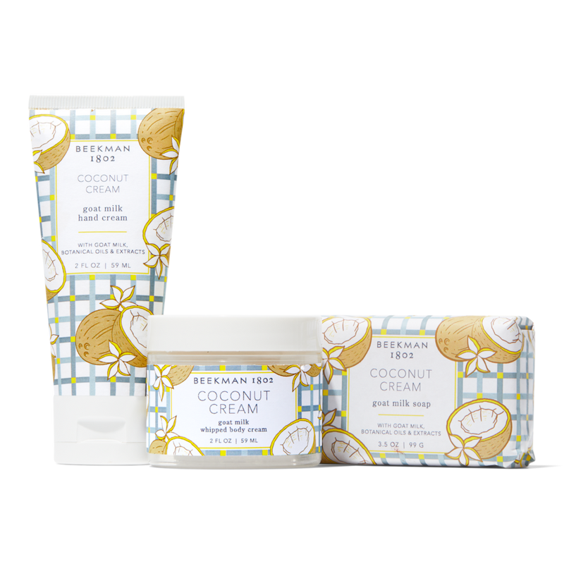 Beekman 1802 - Coconut Cream Goat Milk Bodycare Discovery Kit