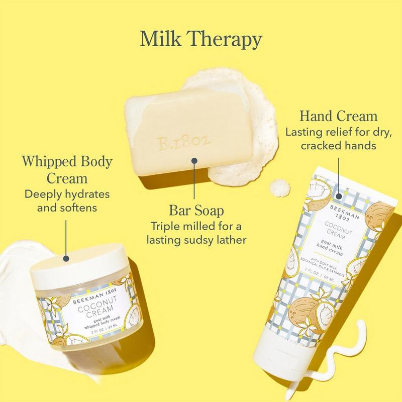 Beekman 1802 - Coconut Cream Goat Milk Bodycare Discovery Kit