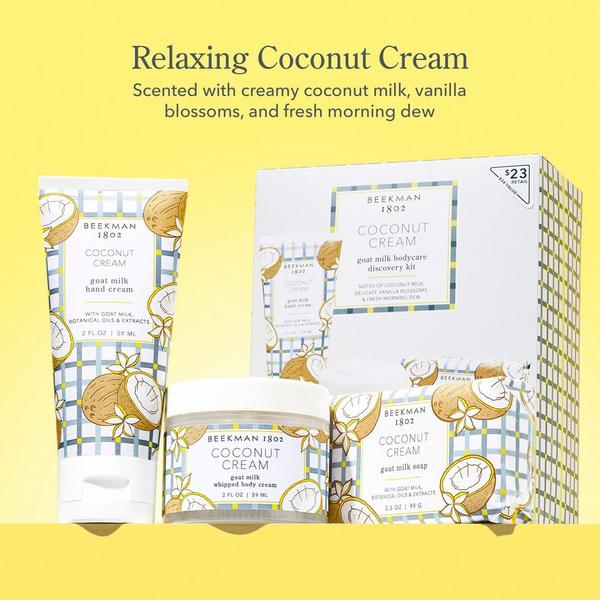 Beekman 1802 Coconut Cream Goat Milk Bodycare Trio #4