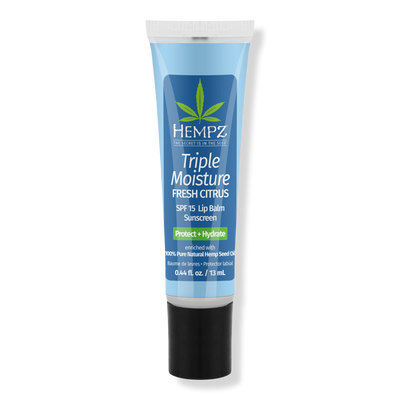 Hempz Triple Moisture Herbal Lip Balm SPF 15 Triple Moisture Herbal Lip Balm SPF 15