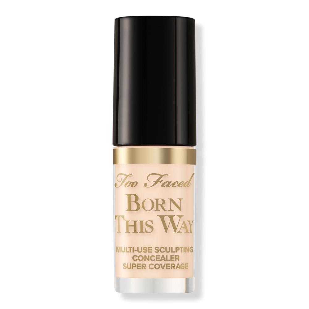 Too Faced Travel Size Born This Way Super Coverage Multi-use Concealer - Cloud In Gray
