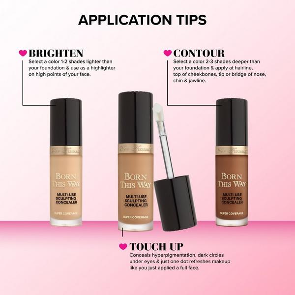 Too Faced Travel Size Born This Way Super Coverage Multi-Use Concealer #8